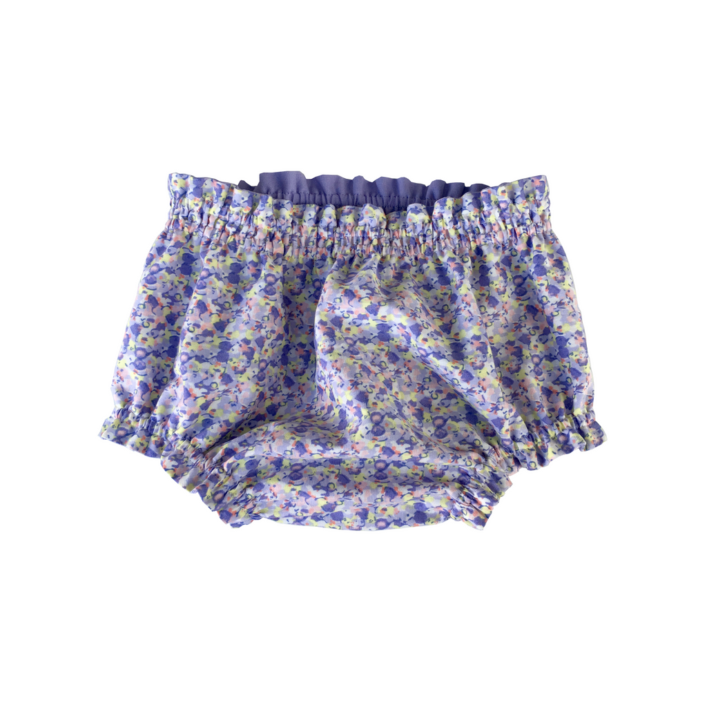 bloomers in lavender and floral